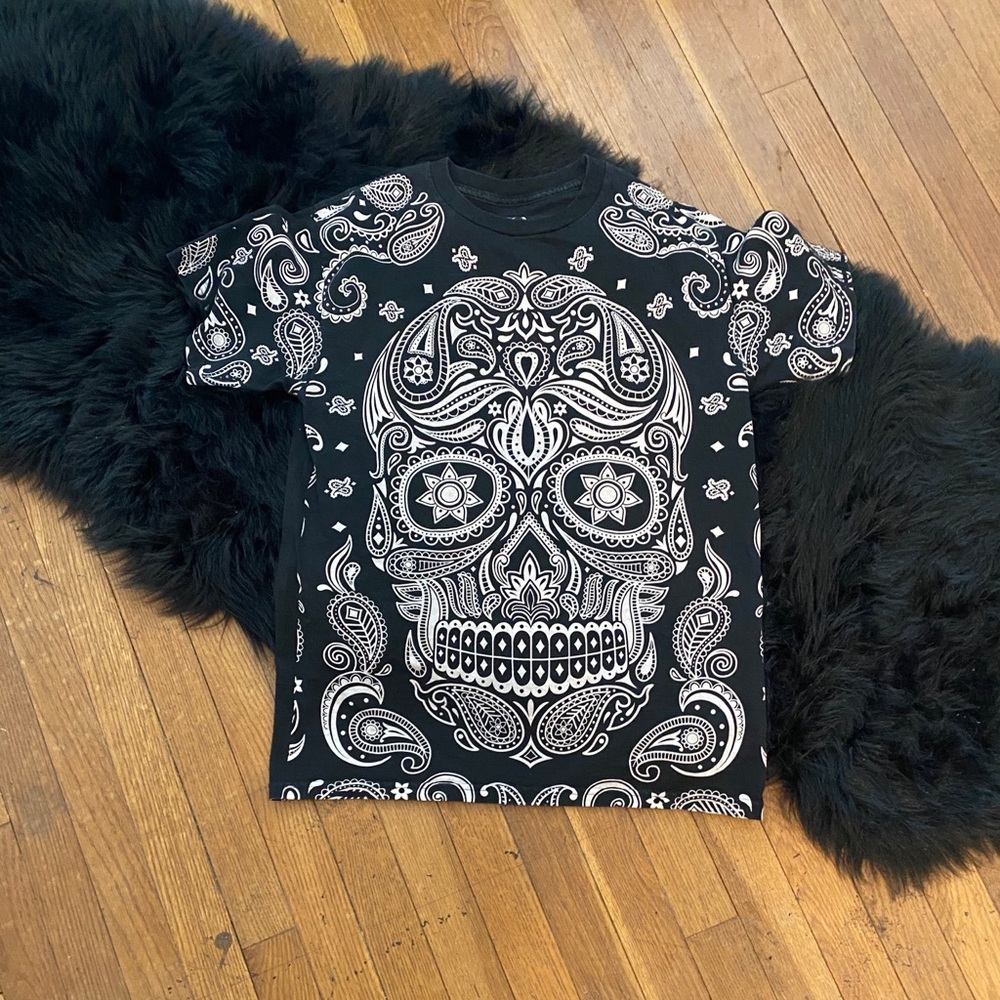 Sugar Skull Bandana Tee
